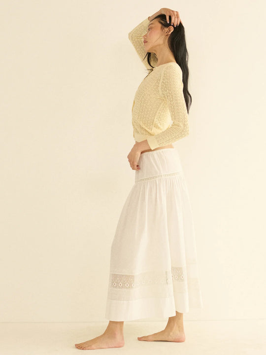 Doen Diane Cardigan - Vanilla
