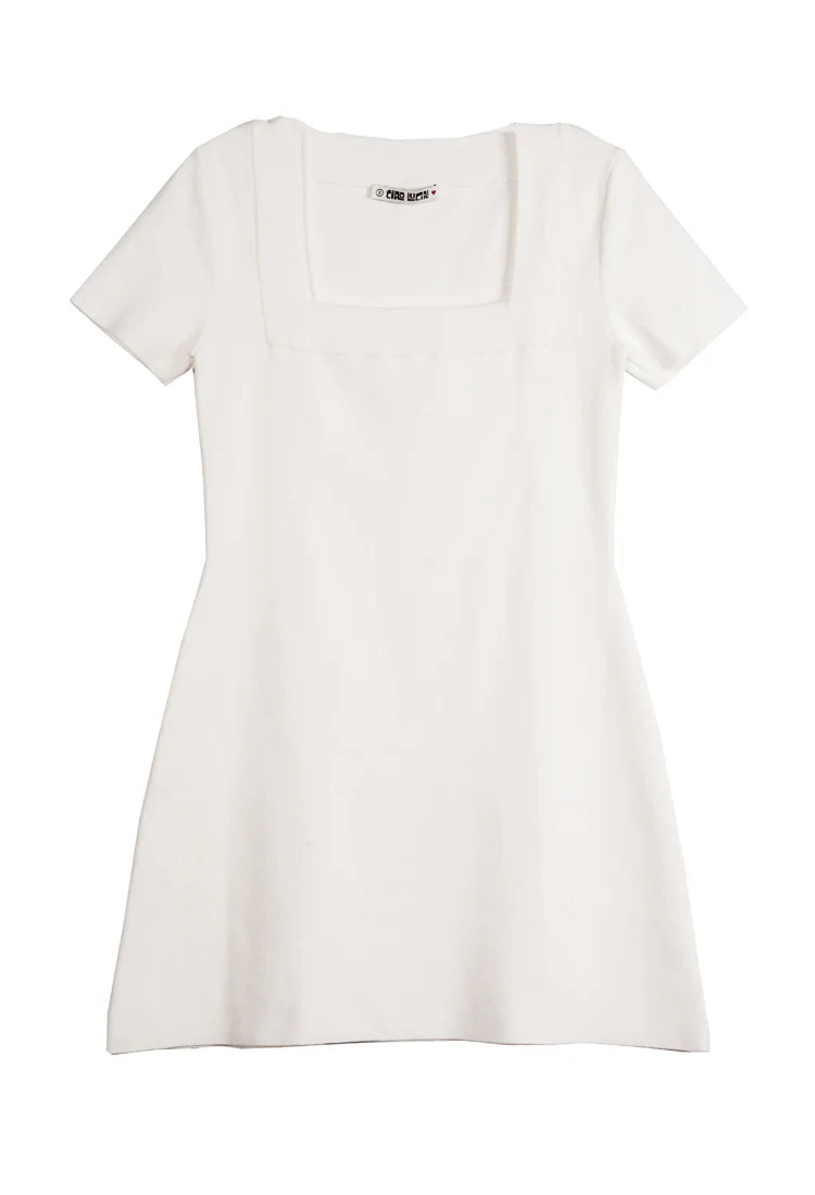 Ciao Lucia Sigrid Dress White