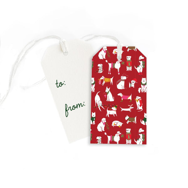 Dahlia Press Dogs Gift Tags