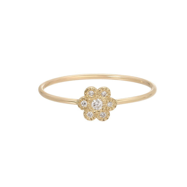 Jennie Kwon Designs Diamond Daisy Whisper Ring