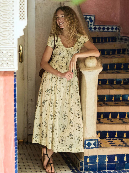 Doen Ashlynn Dress Sunshine Prairie Rose