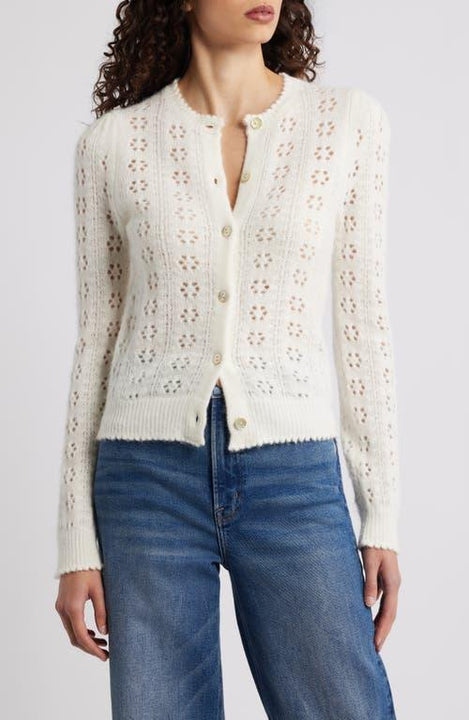 Doen Emery Cardigan Swan