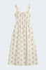 Doen Emmaretta Dress Blanc Prairie Rose