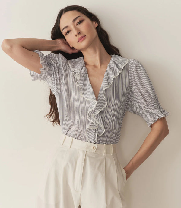 Doen Henri Top Adelaide Stripe