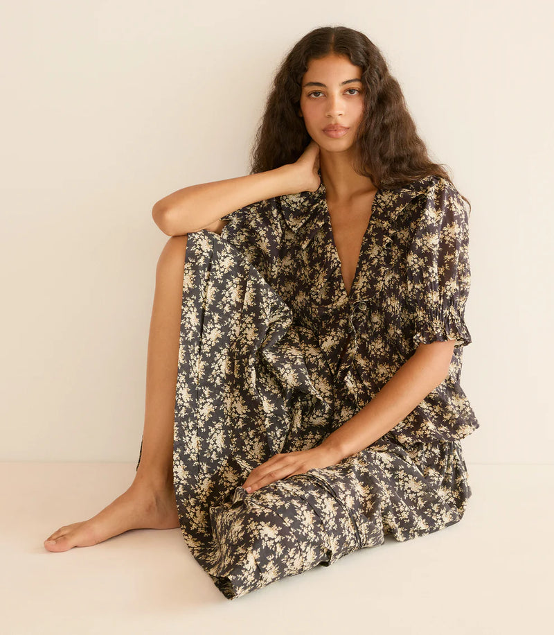 Doen Henri Top Noir Rosier Floral