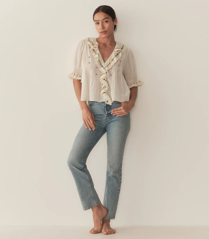 Doen Hettie Top - Sea Salt