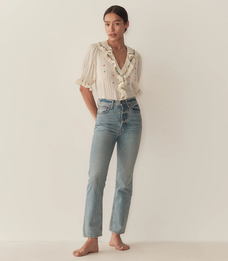 Doen Hettie Top - Sea Salt