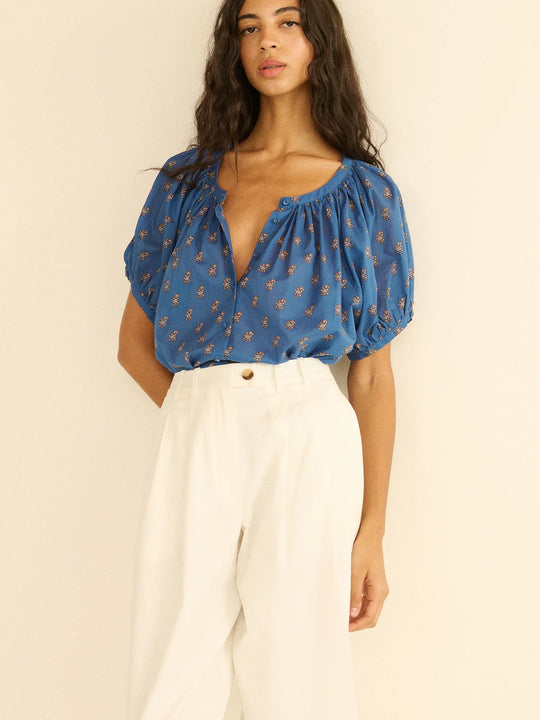 Doen June Top Eartha Paisley