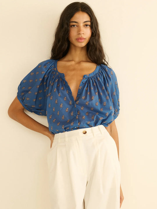 Doen June Top Eartha Paisley