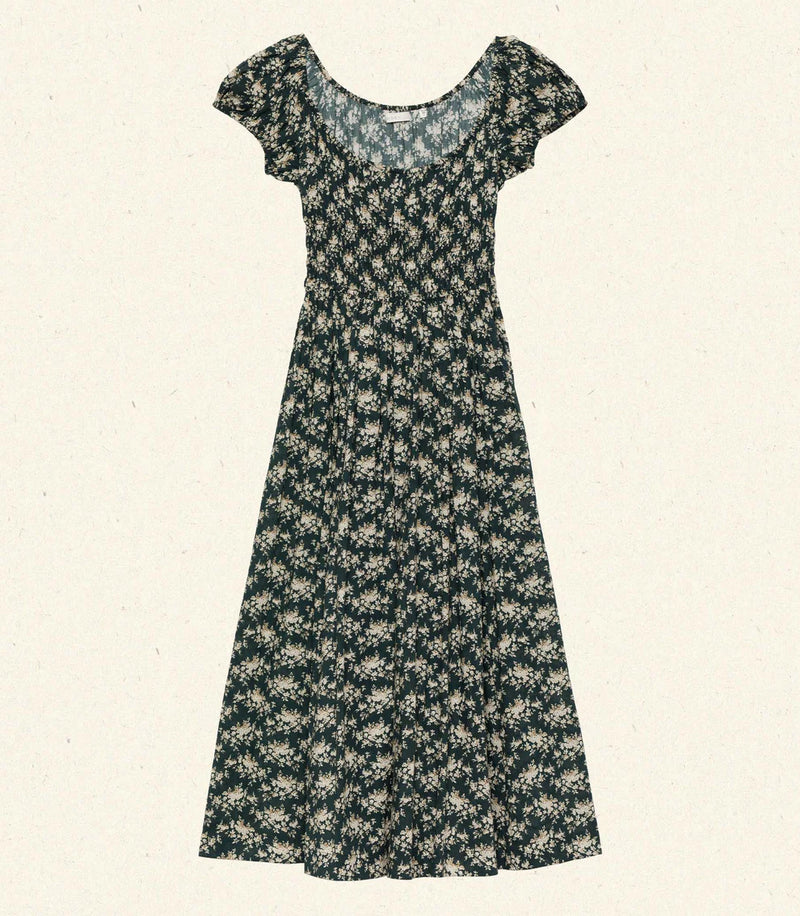 Doen Quinley Dress Noir Roiser Floral