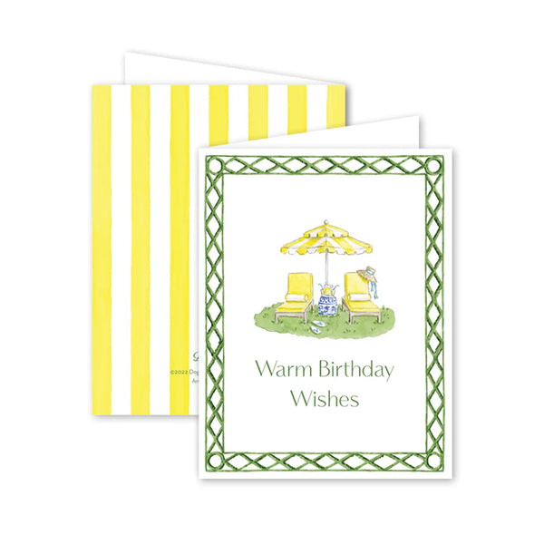 Dogwood Hill Cabana Chairs Birthday