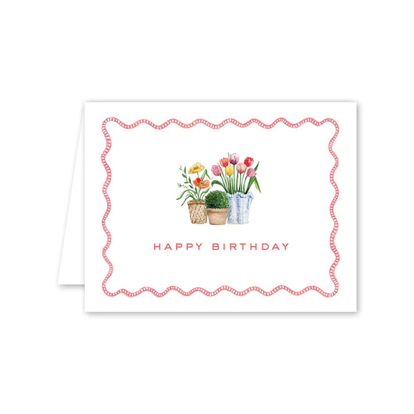 Dogwood Hill Flower Cart Tulips Birthday