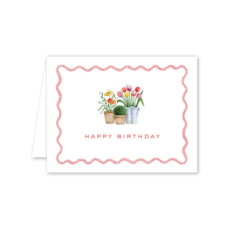 Dogwood Hill Flower Cart Tulips Birthday