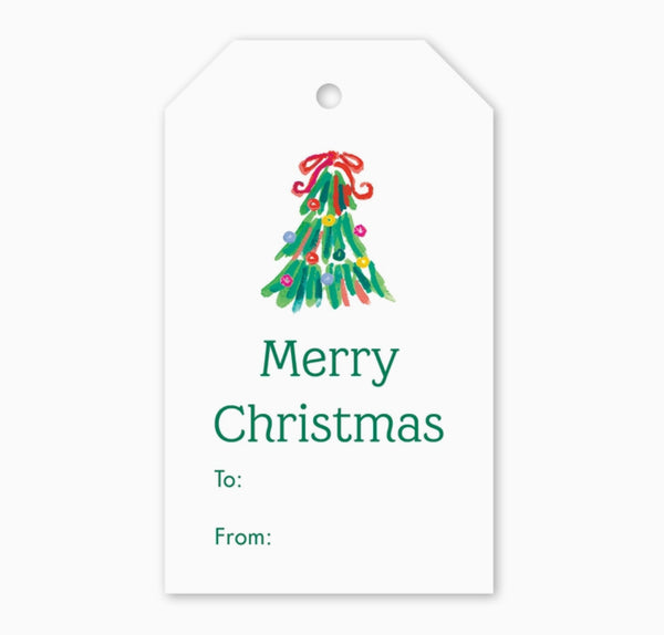 Dogwood Hill Jolly Trees Gift Tags