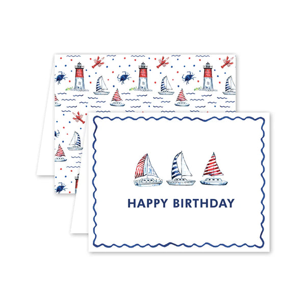 Dogwood Hill Nauset Beach Sailboat Birthday
