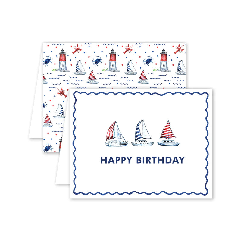 Dogwood Hill Nauset Beach Sailboat Birthday