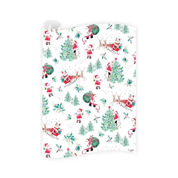 Dogwood Hill St. Nick Wrapping Paper Roll