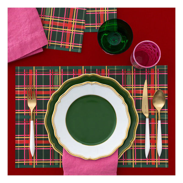 Dogwood Hill Toast of the East Coast Plaid Placemats