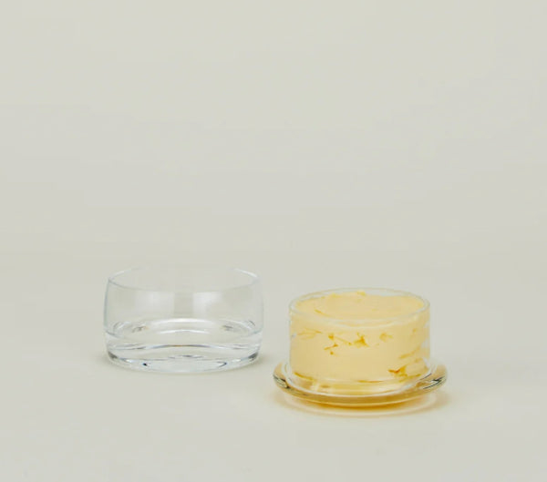 Hawkins New York Simple Glass Butter Keeper