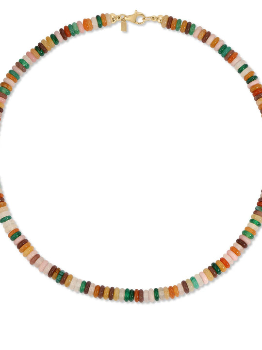 EF Collection Desert Mix Rondelle Bead Necklace