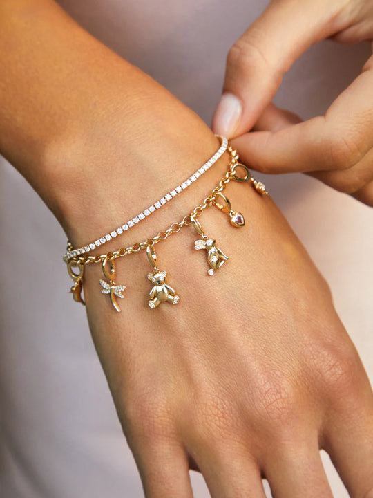 EF Collection Diamond Bunny Clip Charm