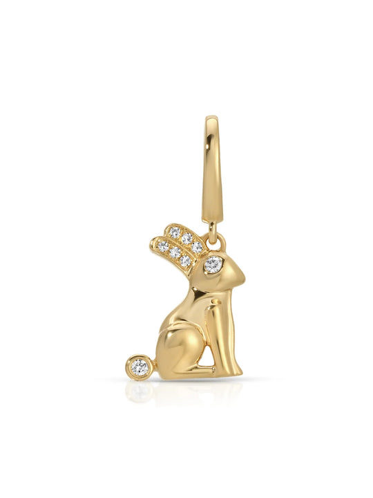 EF Collection Diamond Bunny Clip Charm