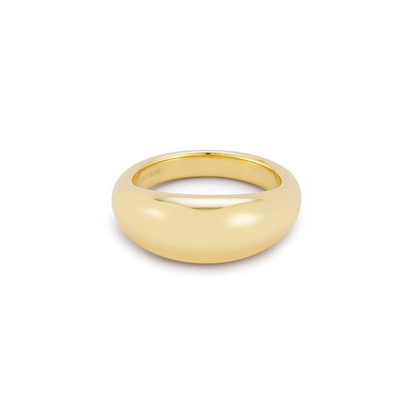EF Collection Gold Jumbo Dome Ring
