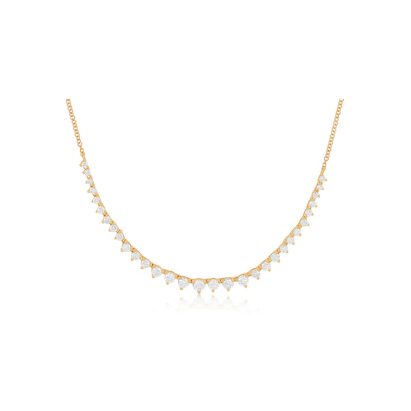 EF Collection Graduated Diamond Necklace