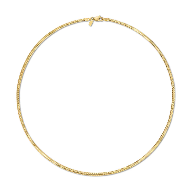 EF Collection Snake Chain Necklace