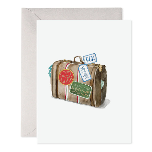 E Frances Paper Bon Voyage Suitcase