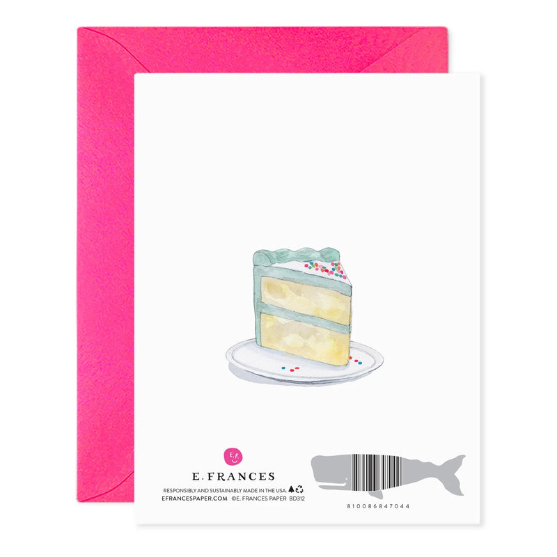 E Frances Paper Cake Slice