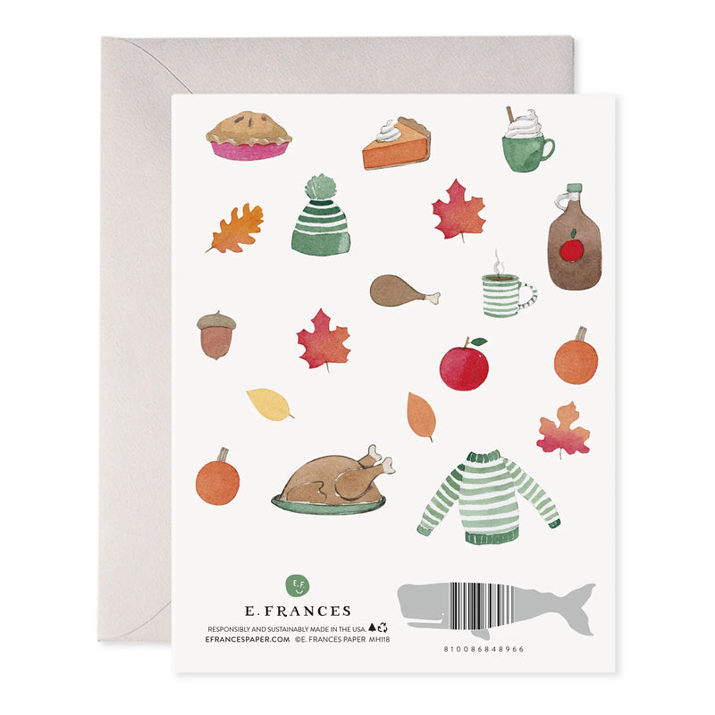 E Frances Paper Crisp & Cozy Thanksgiving