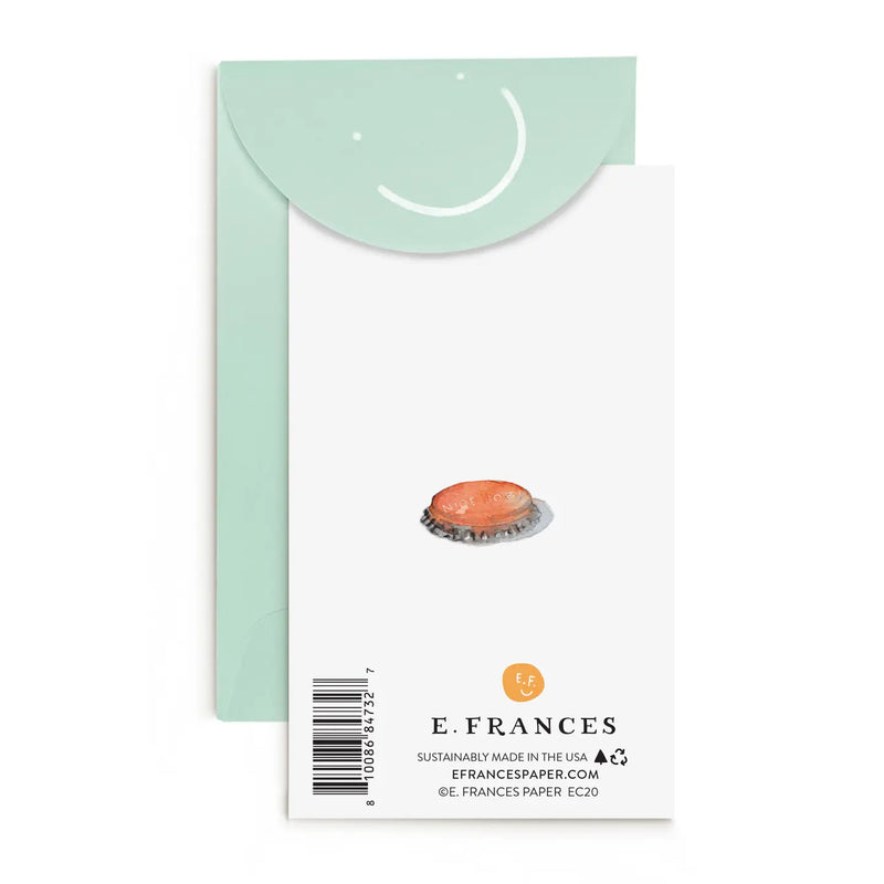 E Frances Paper Crushed It Enclosure Card