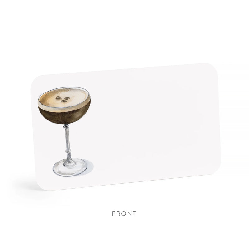 E Frances Paper Espresso Martini Little Notes