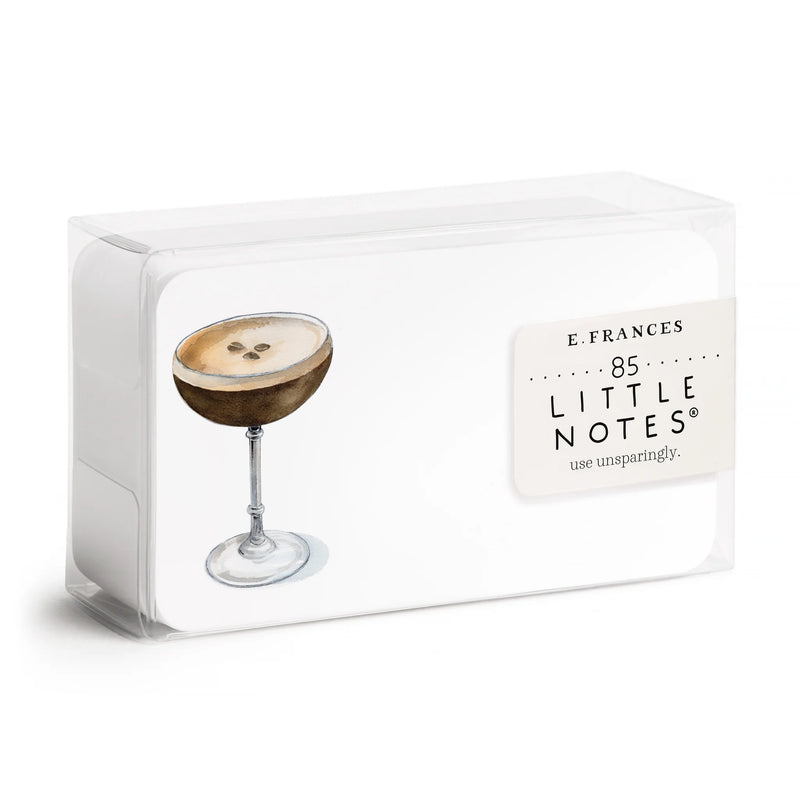 E Frances Paper Espresso Martini Little Notes