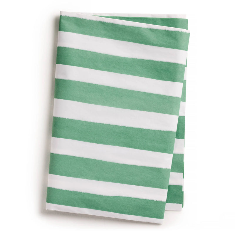 E Frances Paper Green Stripe Tissue Paper