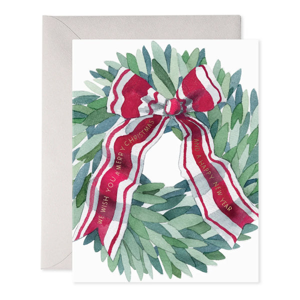 E Frances Paper Laurel Wreath