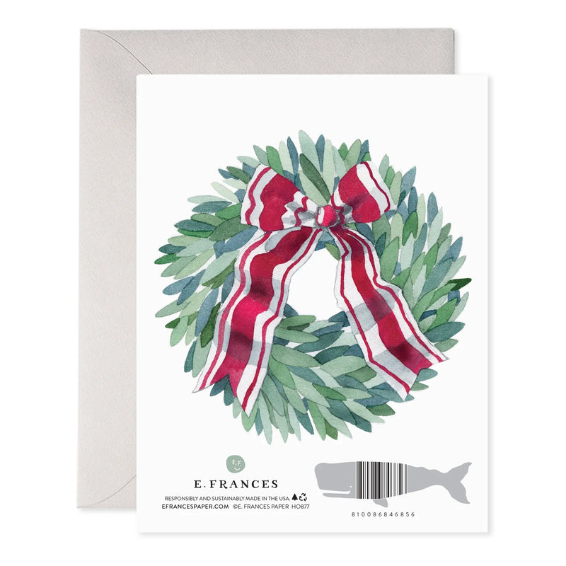 E Frances Paper Laurel Wreath Boxed