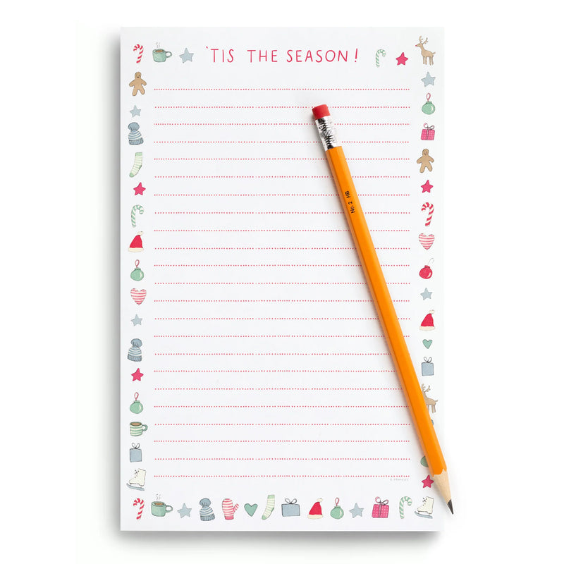 E Frances Paper Merry Motif Notepad