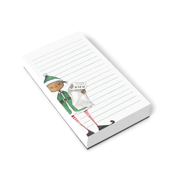 E Frances Paper Naughty or Nice Notepad
