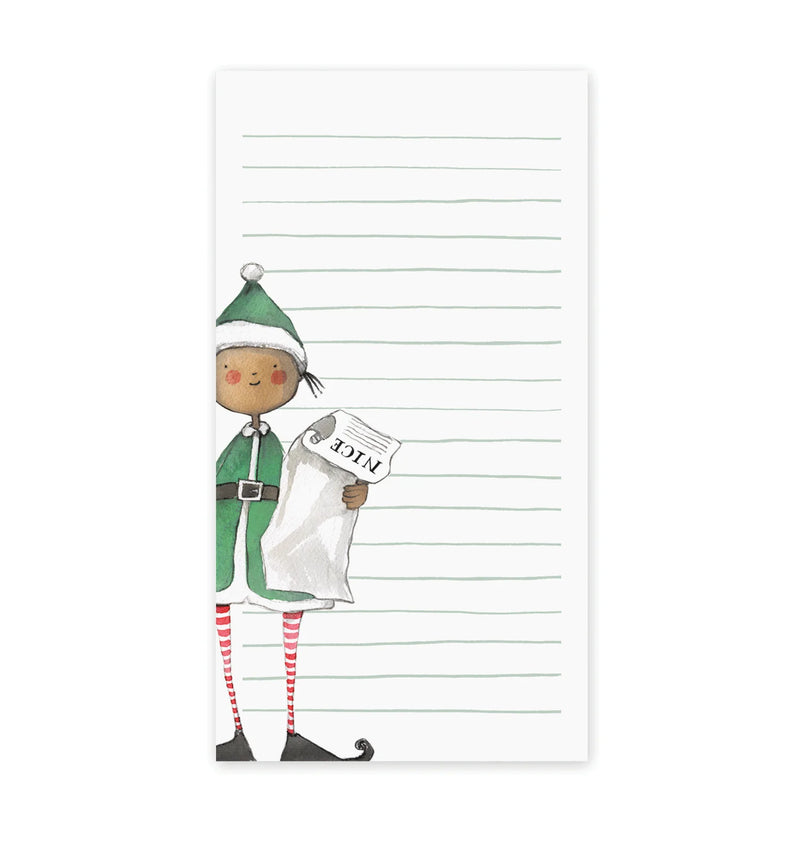 E Frances Paper Naughty or Nice Notepad