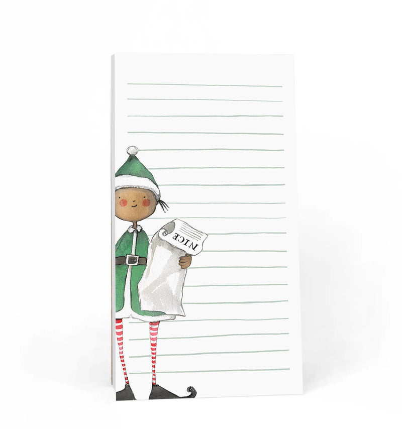 E Frances Paper Naughty or Nice Notepad