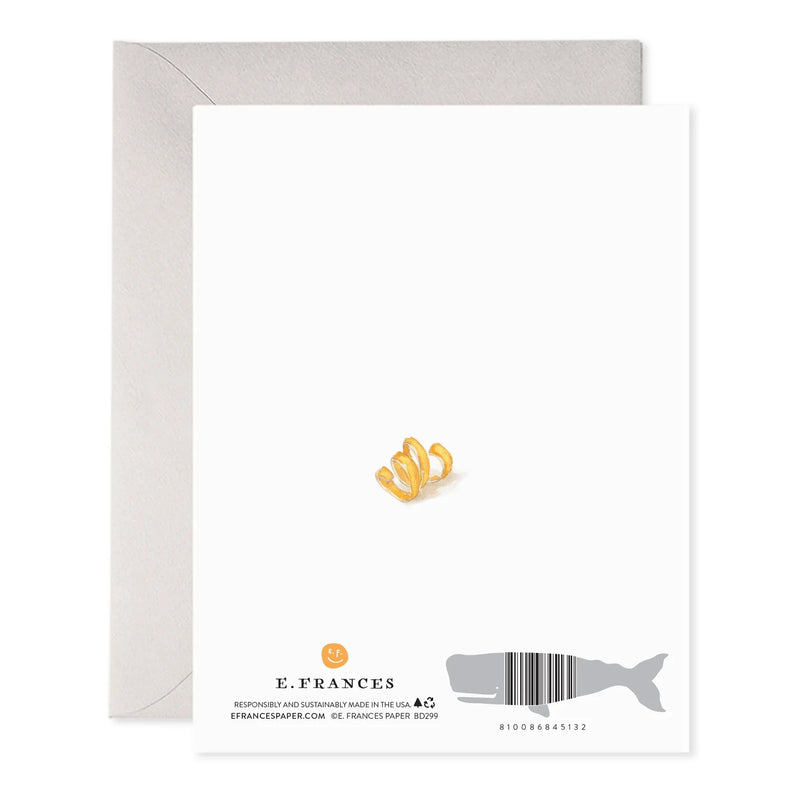 E Frances Paper Old Fashioned Birthday Enclosure Card