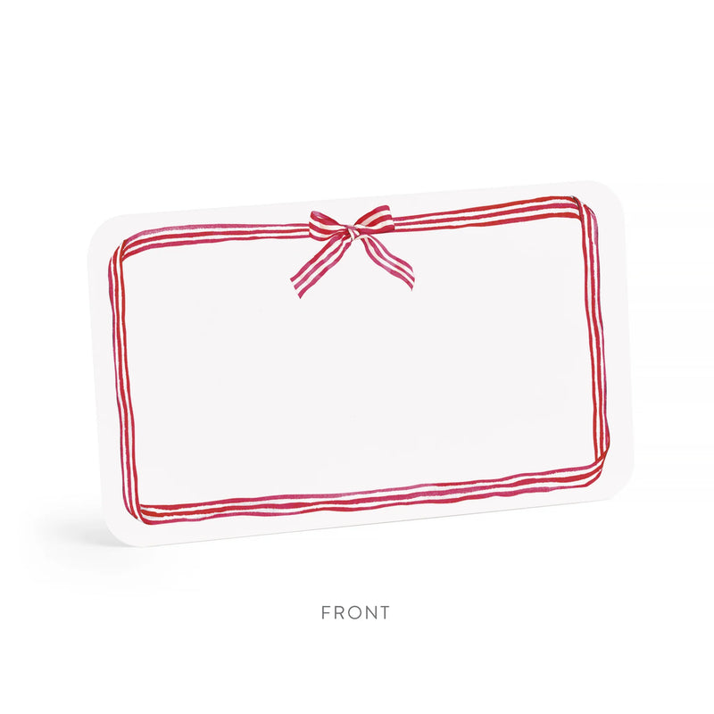 E Frances Paper Red Ribbon Candy Little Notes