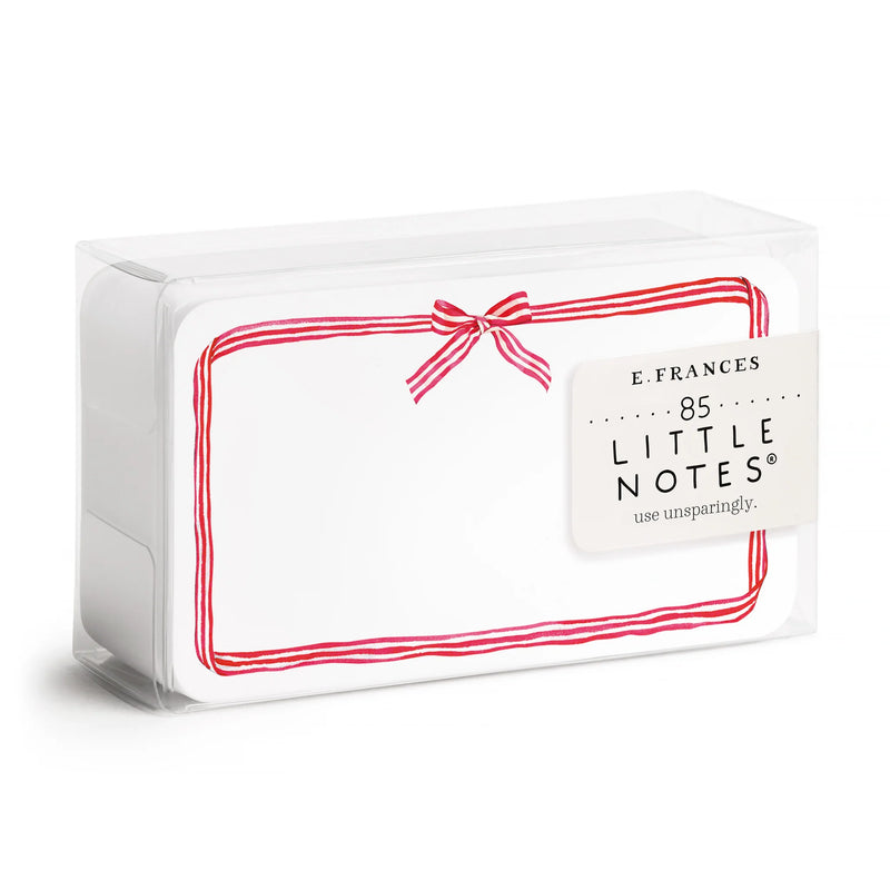 E Frances Paper Red Ribbon Candy Little Notes