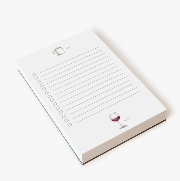 E Frances Paper Start and Finish Notepad