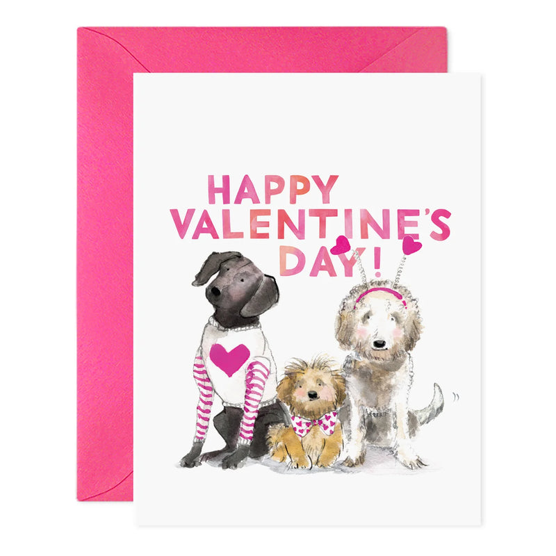 E Frances Paper Valentine Doggies