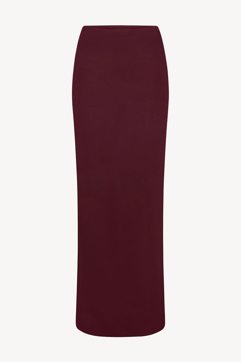 Eterne Maxi Skirt Oxblood