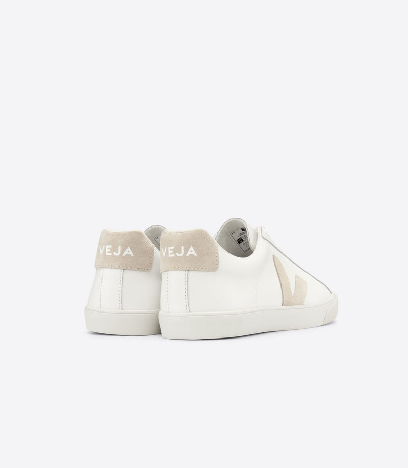 Veja Fair Trade Esplar Logo Leather Extra White Sable