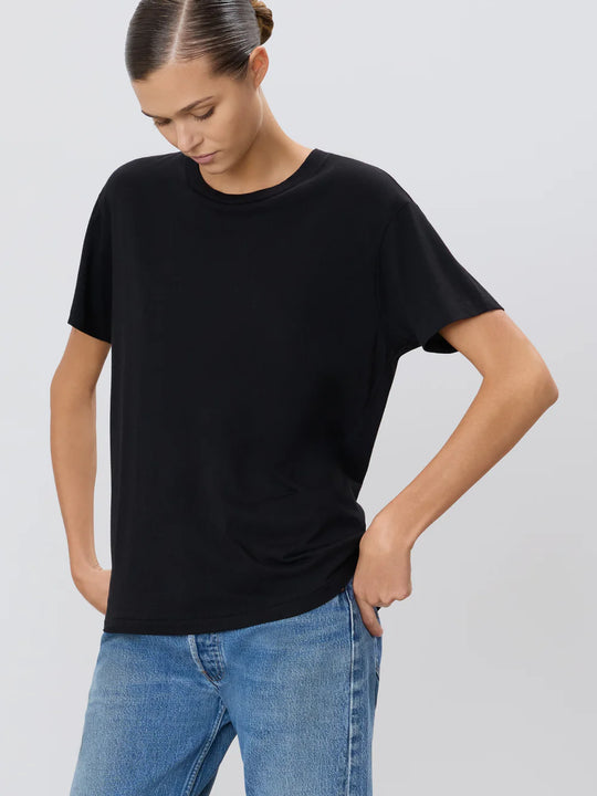 Eterne Short Sleeve Boyfriend T-Shirt Black